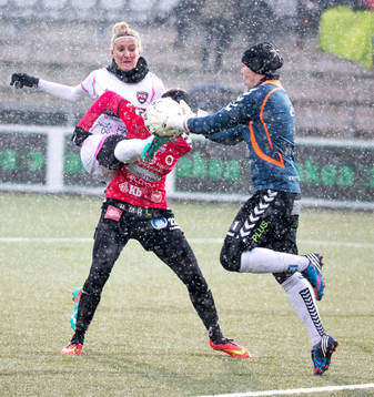 Rosengårds Anja Mittag och Kristianstads Lorca Van De