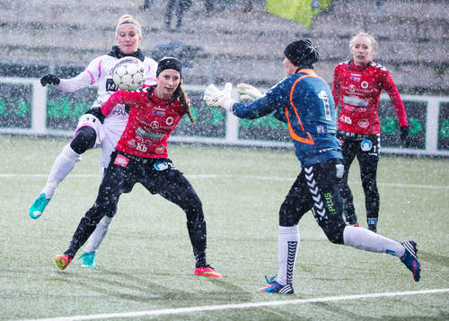Rosengårds Anja Mittag och Kristianstads Lorca Van De