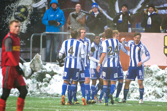IFK Göteborg och Gustav Engvall jublar