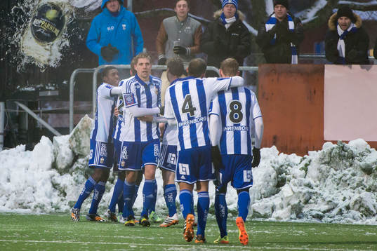 IFK Göteborg och Mikael Boman jublar