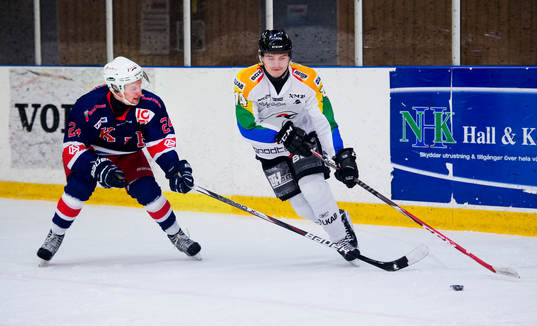 Kovlands Oscar Nordlander och Kirunas Anton Mella