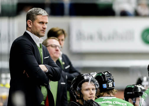 Rögles assisterande tränare Mikael Chrintz-Gath