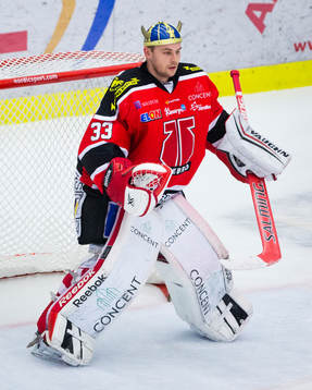Örebros målvakt Julius Hudacek