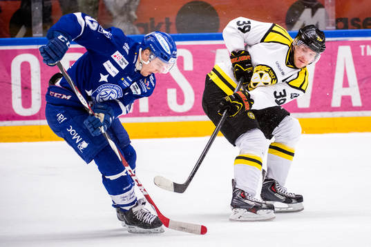 Leksands Jens Bergenström och Brynäs Jonas Nordquist