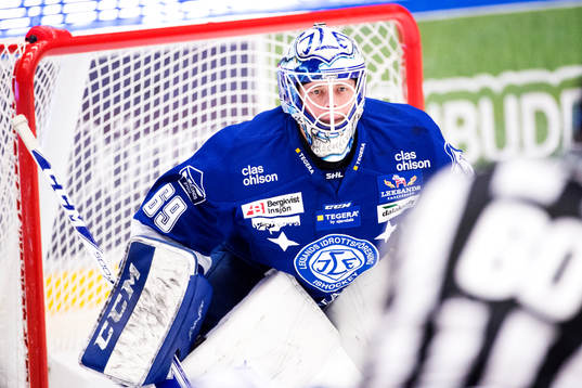 Leksands målvakt Oscar Alsenfelt