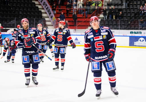Södertäljes Robert Carlsson (v) och David Lidström (h)