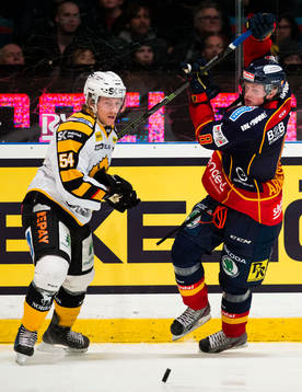Skellefteås Anton Lindholm och Djurgårdens Linus Arnesson