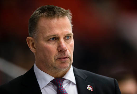 Malmö Redhawks tränare Mats Lusth