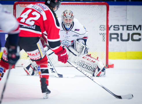 Linköpings målvakt Marcus Högberg