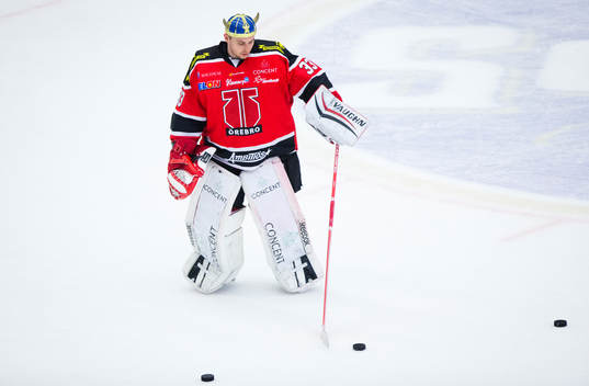 Örebros målvakt Julius Hudacek