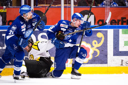 Leksands Mattias Ritola och Toni Kähkönen