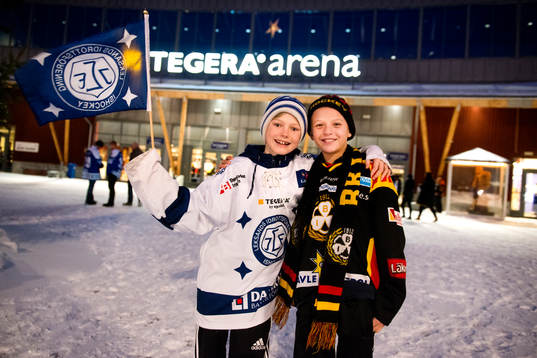 Bläddra bland fler bilder av Ishockey, SHL, Leksand - Brynäs