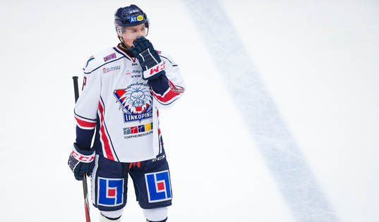 Deppigt hos Linköpings Gustav Forsling