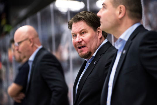 Leksands Huvudtränare Andreas Appelgren deppar