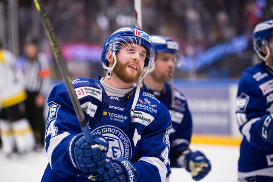 Leksands Mattias Guter jublar