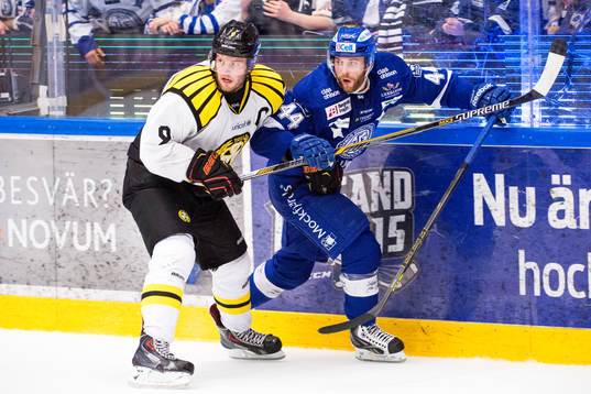 Brynäs Niclas Andersén och Leksands Mattias Guter