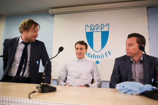 Malmö FFs nyförvärv Magnus Wolff Eikrem och Sportchef