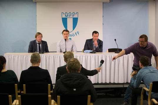 Malmö FFs nyförvärv Magnus Wolff Eikrem och Sportchef