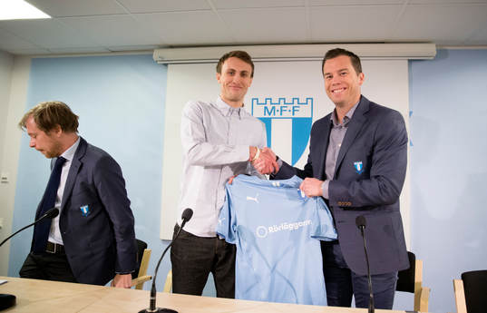 Malmö FFs nyförvärv Magnus Wolff Eikrem och Sportchef