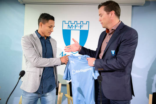 Malmö FF presenterar ett nyförvärv i forma av Yosimar