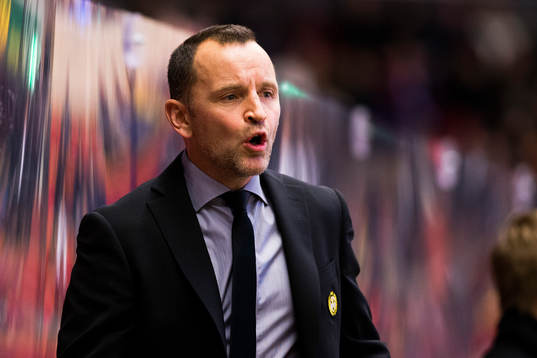 Brynäs tränare Thomas Berglund