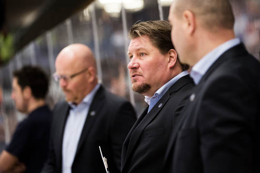 Leksands Huvudtränare Andreas Appelgren deppar
