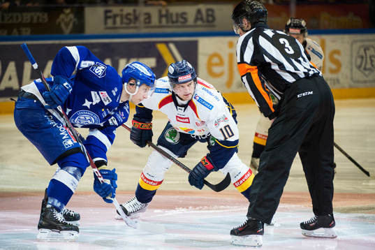 Leksands Johan Ryno och Djurgårdens Joakim Eriksson