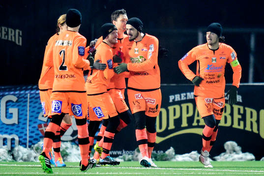 Varbergs Ajsel Kujovic jublar