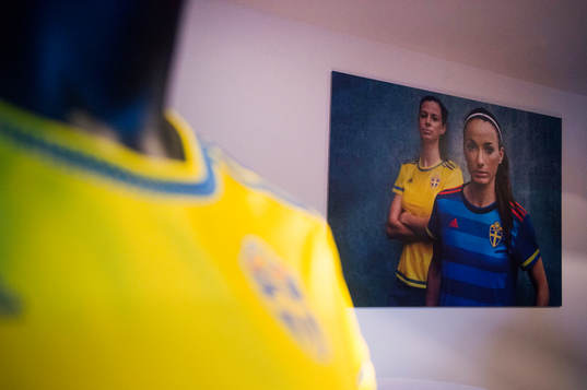 Landslagets nya tröja