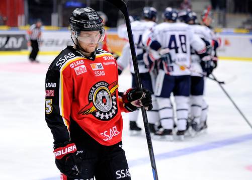 Luleås Marcus Fagerudd deppar