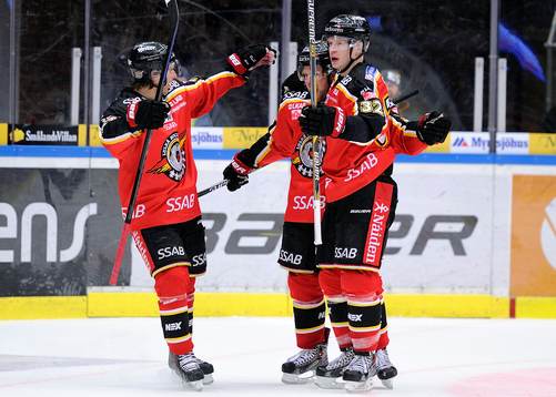 Luleås Jonathan Granström jublar