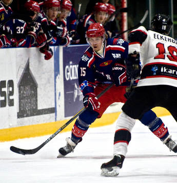 Tyringes Sebastian Turesson i matchen mot Lund