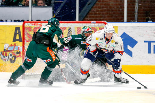 Bläddra bland fler bilder av Ishockey, SHL, Färjestad - Växjö