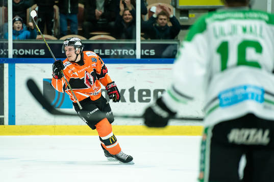 Karlskronas Joel Kellman gör 3-1 till Karlskrona