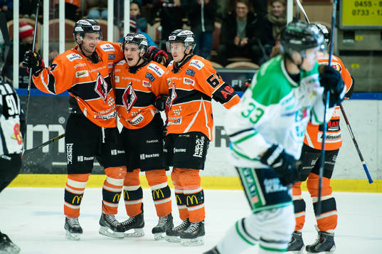 Karlskronas Joel Kellman gör 3-1 till Karlskrona