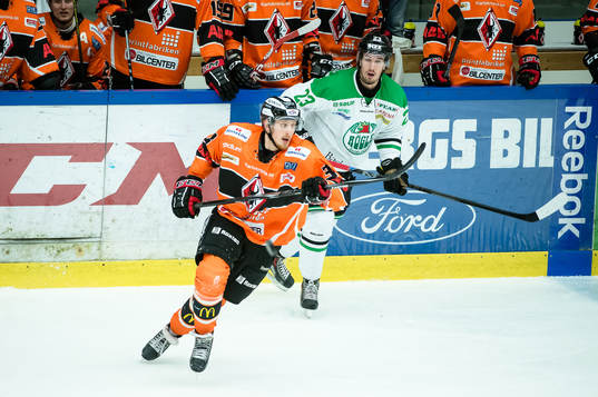 Karlskronas Pontus Widerström och Rögles Daniel Sylwander