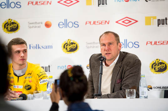 Elfsborgs manager Magnus Haglund