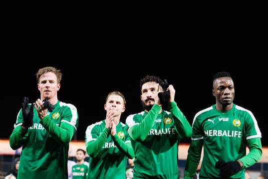 Hammarbys Jan Gunnar Solli, Viktor Nordin, Pablo