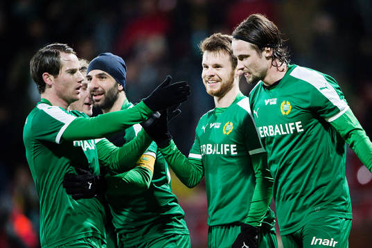 Hammarbys Johan Persson, Kennedy Bakircioglu, Måns