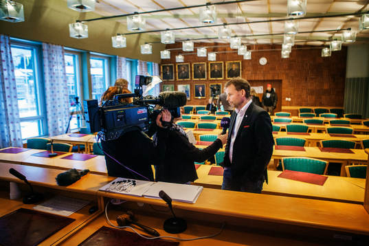 Timrås Klubbdirektör Lars Nolander