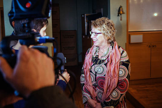Ewa Lindstrand kommunstyrelsens ordförande i Timrå kommun