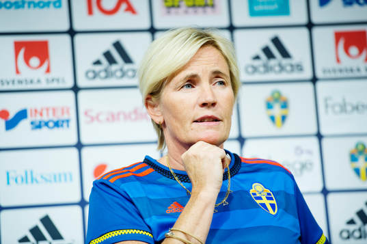 Sveriges assisterande förbundskapten Lilie Persson