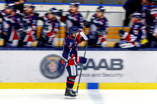 Linköpings Magnus Johansson jublar