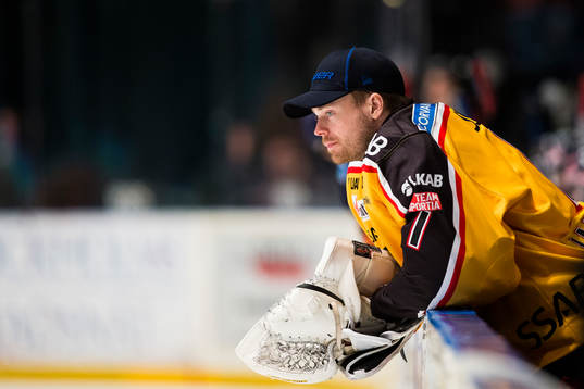 Luleås målvakt Daniel Larsson