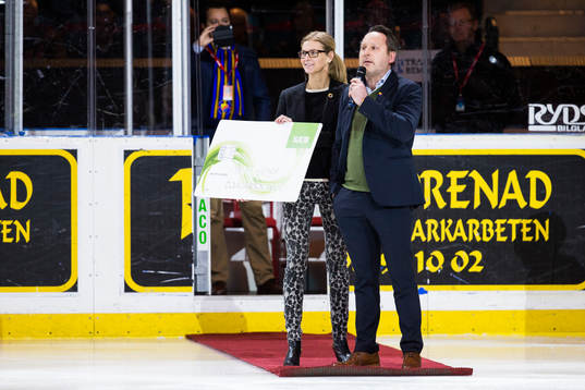 Djurgårdens vd Jenny Silfverstrand och sportchef K-G