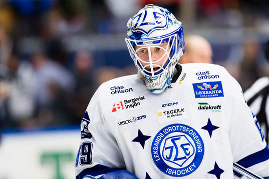 Leksands målvakt Oscar Alsenfelt