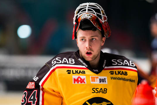 Luleås målvakt Joel Lassinantti