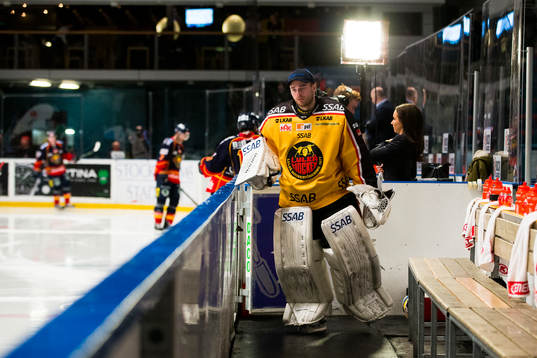 Luleås målvakt Daniel Larsson