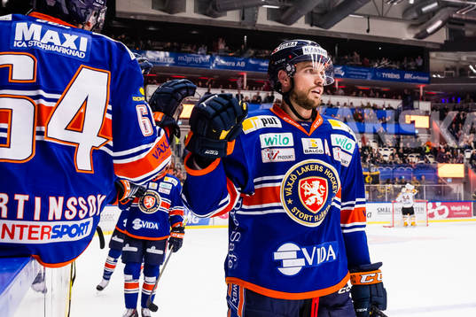 Växjös Noah Welch firar