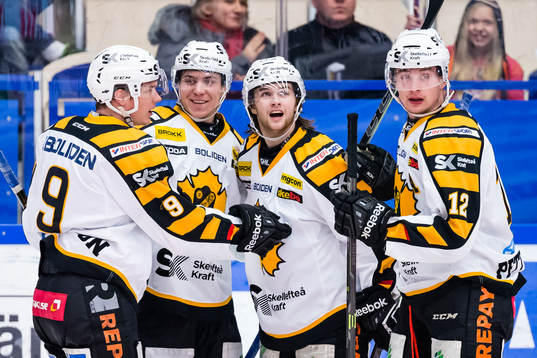 Skellefteås Patrik Zackrisson, Anton Öhman och Adam